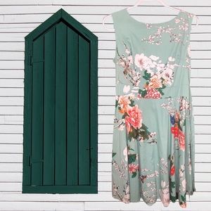 Floral  Tie Summer Dress